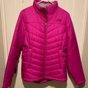 North Face Pink coat